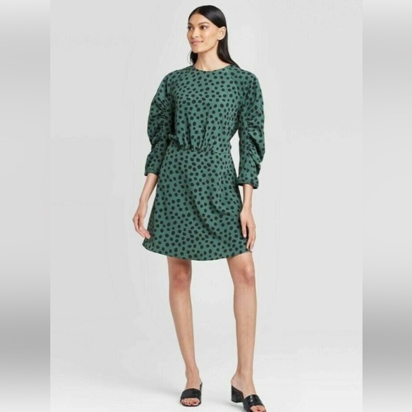 Who What Wear Dresses & Skirts - Who What Wear Polka Dot Dress